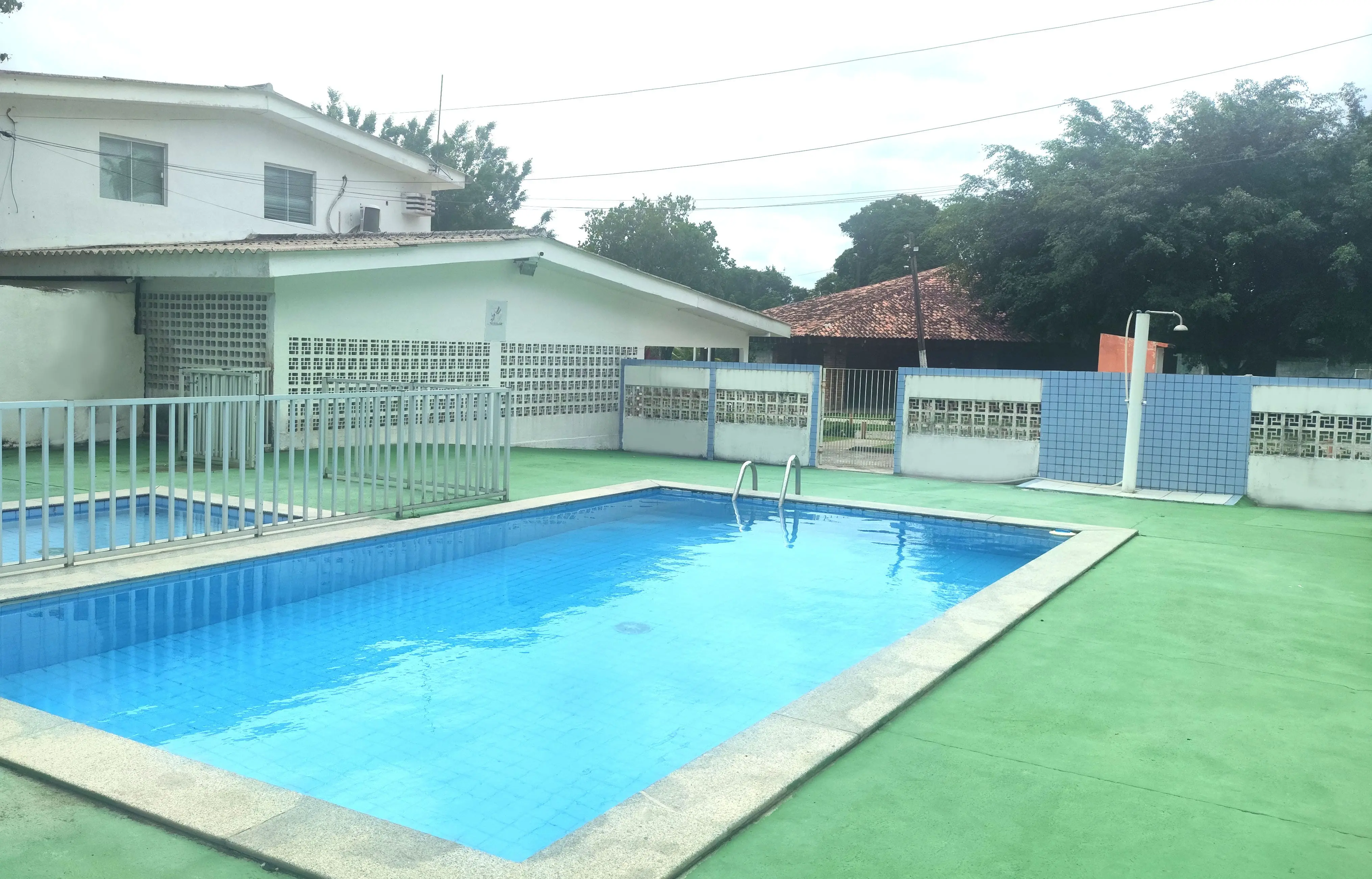 Vista geral das instalações